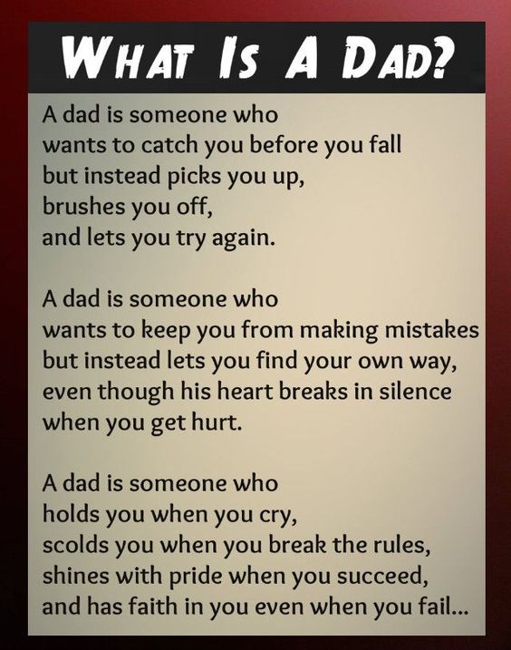 Poem On Dad