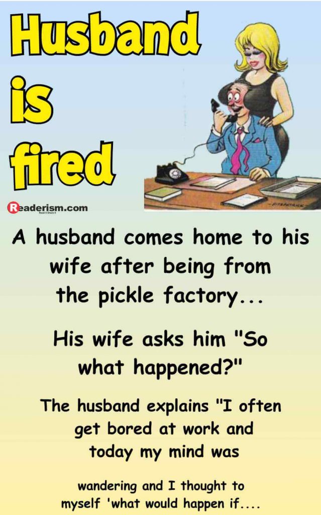 Husband Wife jokes Archives - Readerism