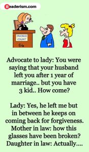 Husband Wife Jokes - Funny - Readerism.Com