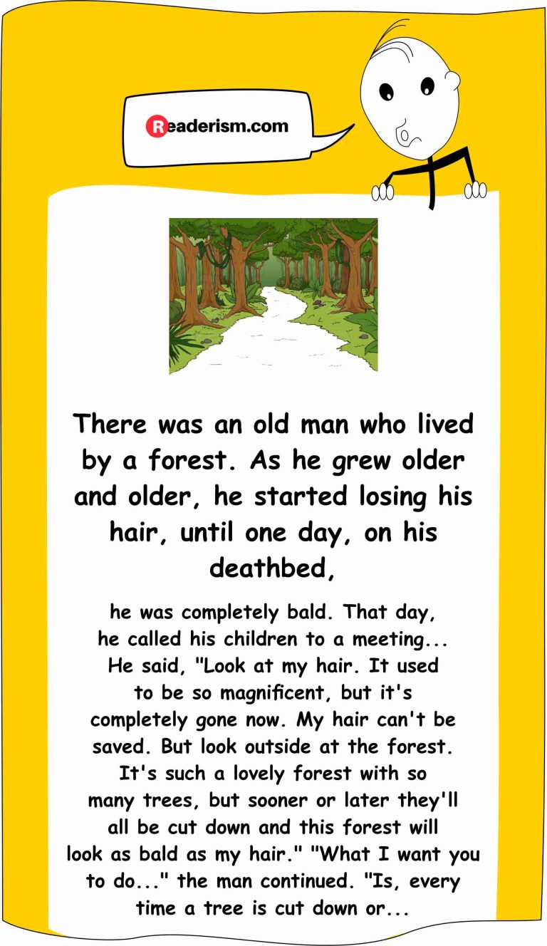 Old Man in a Forest - Readerism.Com