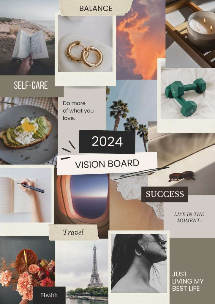 Vision Board-2024 - Readerism.Com